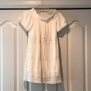 On/off shoulders dress